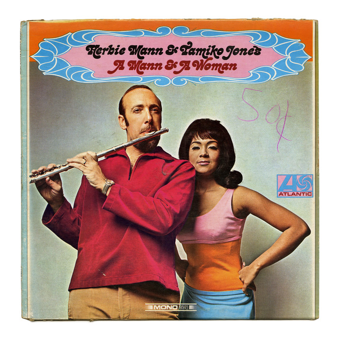 Herbie Mann & Tamiko Jones – A Mann & A Woman album art