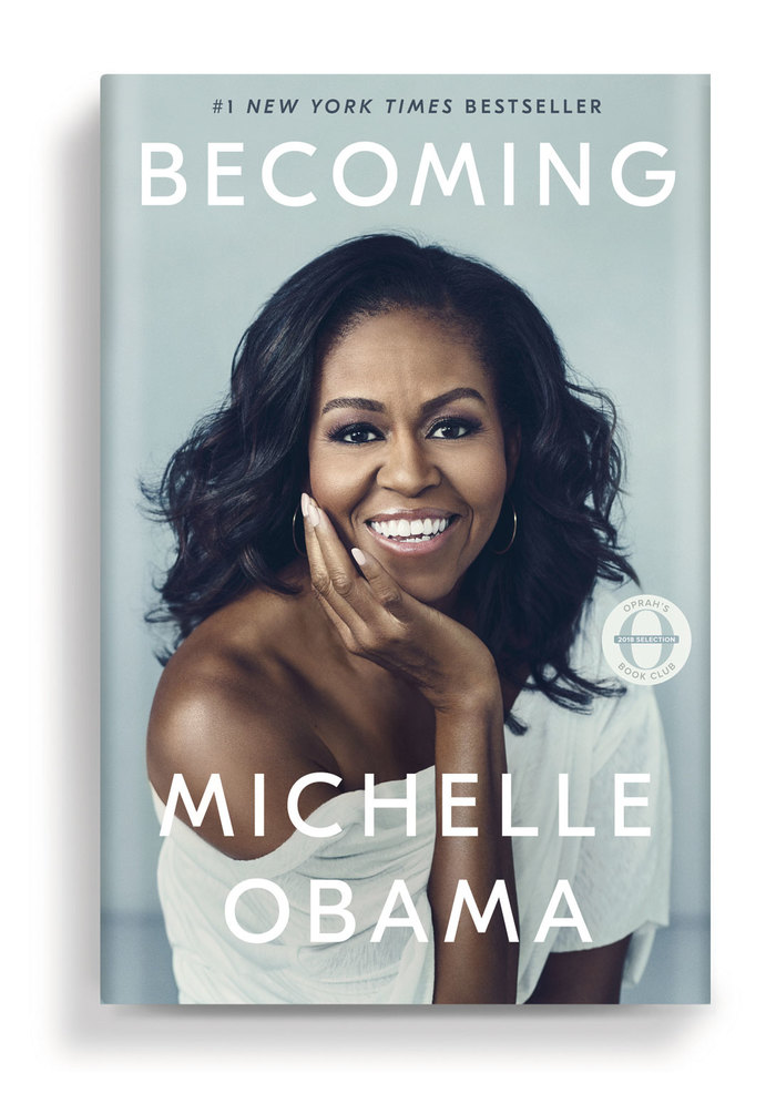 Becoming by Michelle Obama book cover