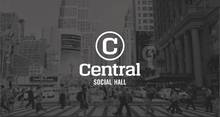 Central Social Hall logo and sign