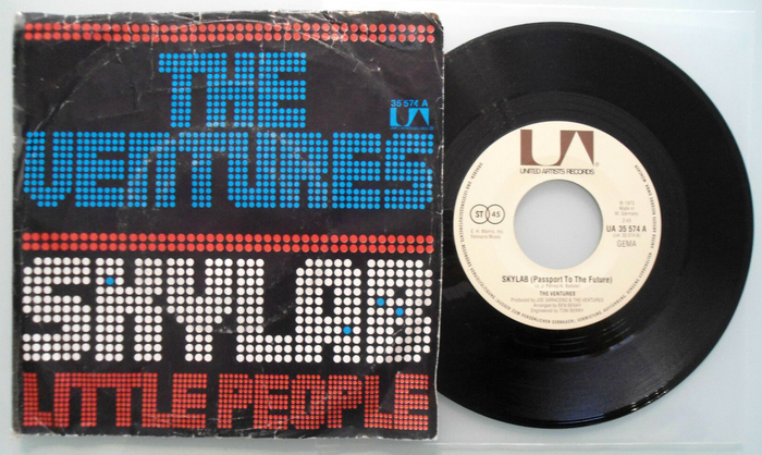The Ventures – “Skylab” / “Little People” German single cover 2