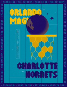Orlando Magic vs. Charlotte Hornets Matchup poster