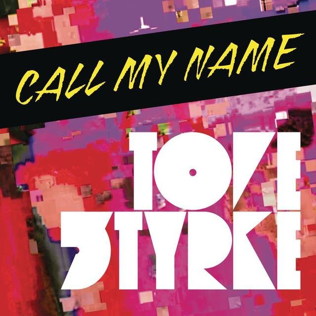 Released on August 19, 2011, the single “Call My Name” still uses Arco for the artist’s name. The title is set in caps from Patty King’s ITC Blaze.
