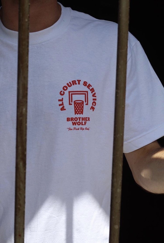 “All Court Service” T-shirts for Brother Wolf 4