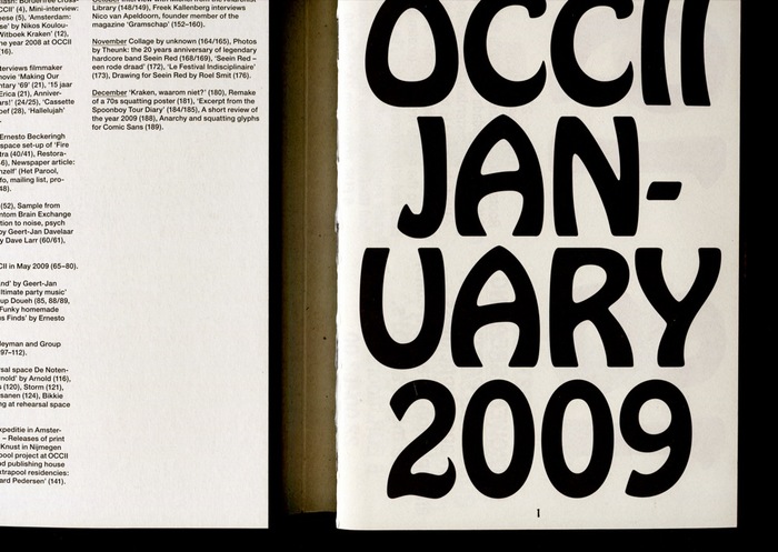 OCCII 2009 yearbook and posters 1