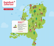 RegioBank Zomertoer website