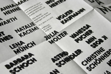 Invitation poster for <cite>„Vergessen Sie nicht die Wuchskraft der Bambuswurzeln!“</cite>