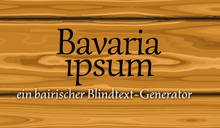 Bavaria ipsum