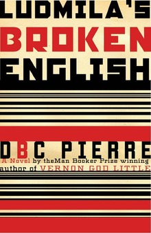 <cite>Ludmila’s Broken English</cite> Book Jacket