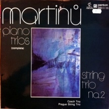 <cite>Piano Trios</cite> — Bohuslav Martinu