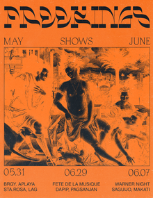 Freekings concert poster