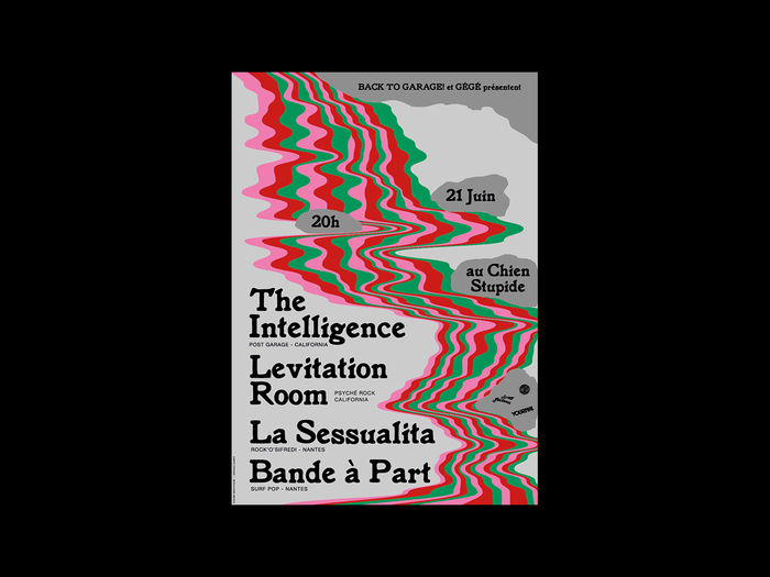 The Intelligence, Levitation Room, La Sessualita and Bande à Part 2