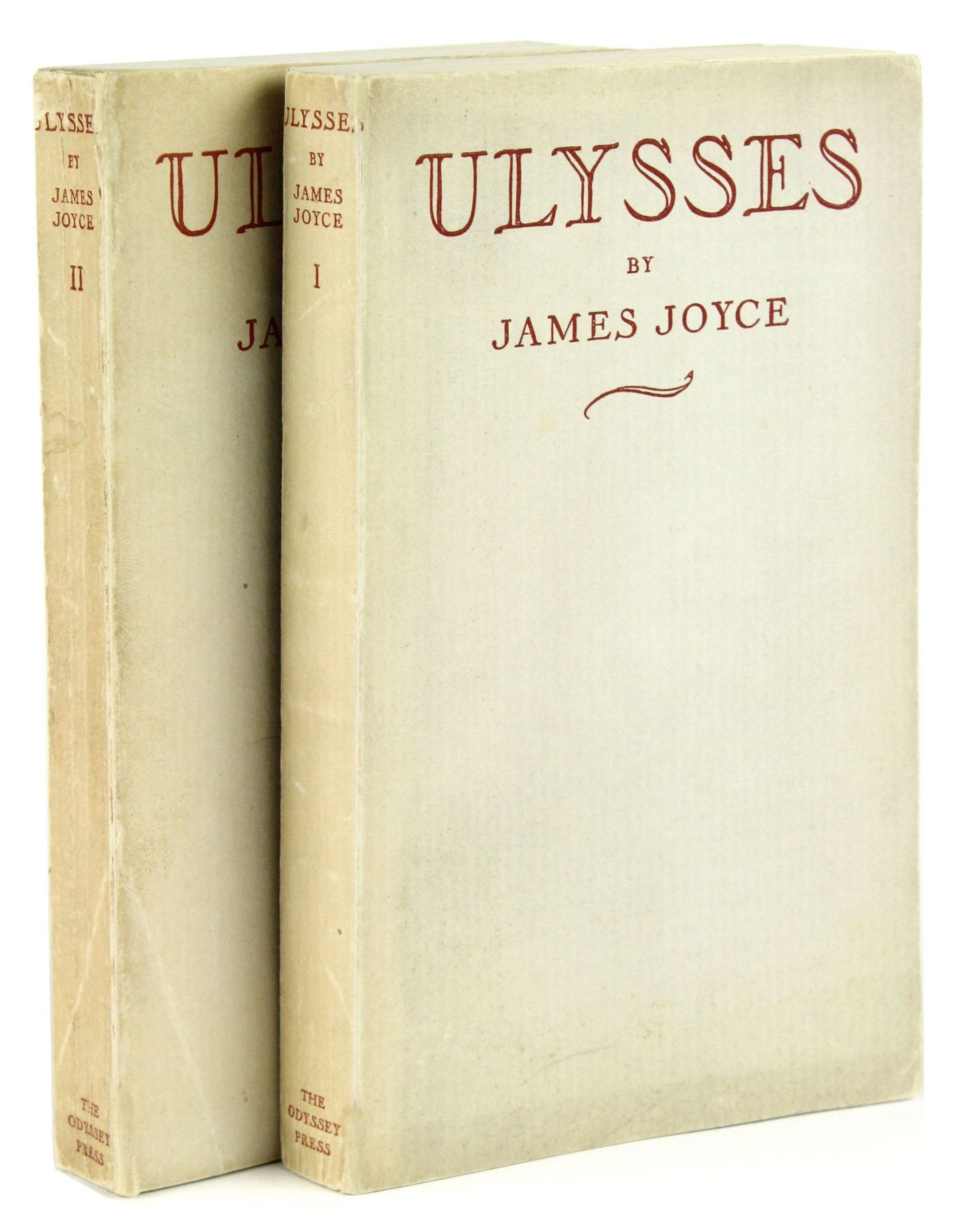 Ulysses by James Joyce, Odyssey Press (1932) - Fonts In Use