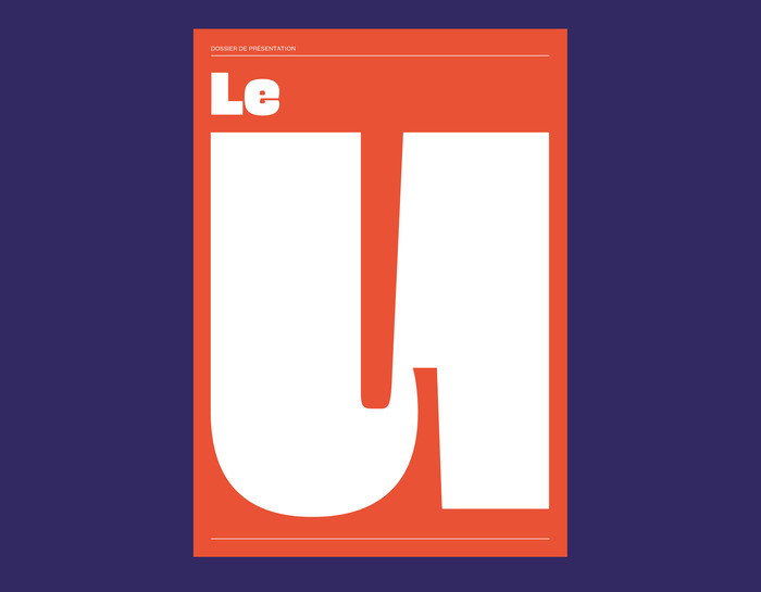 Press kit for “le U” 1