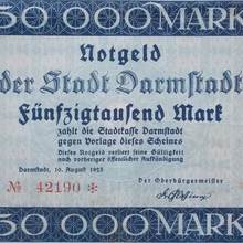 Stadt Darmstadt Notgeld