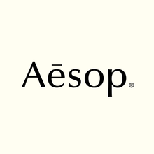 Aēsop logo, website and packaging