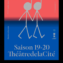 ThéâtredelaCité posters and website (2019–2020)