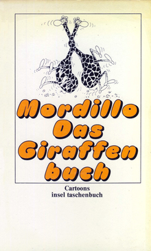 <cite>Das Giraffenbuch</cite> by Mordillo