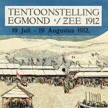 Tentoonstelling Egmond a/ Zee 1912