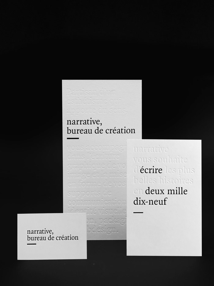 Narrative, bureau de création 1