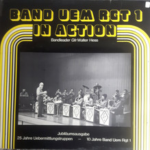 Band Uem Rgt 1 – <cite>In Action</cite> album art