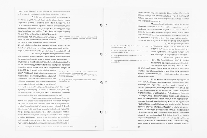 Ékezetek (Diacritics) thesis 4