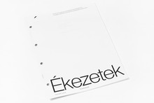 <cite>Ékezetek</cite> (Diacritics) thesis