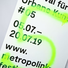 Metropolink Festival für Urbane Kunst 2019 poster