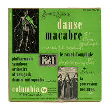 Philharmonic-Symphony Orchestra of New York – <cite>Danse Macabre</cite> et al. album art