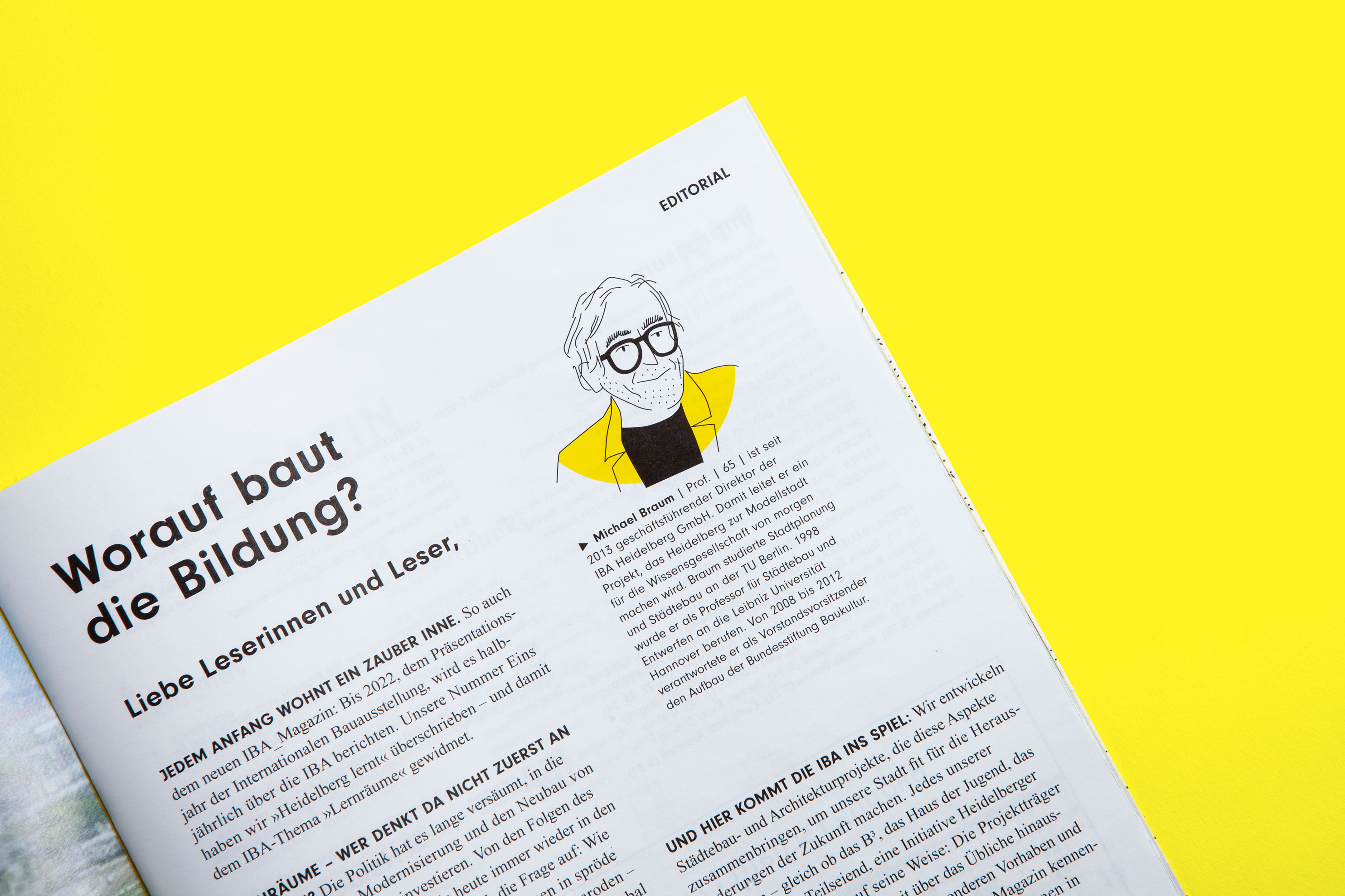 Iba Magazin 1 And 2 Fonts In Use