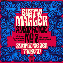 <cite>Gustav Mahler, Symphonie Nº8</cite> (Decca<span class="nbsp">&nbsp;</span>/ Deutscher Schallplattenclub) album art