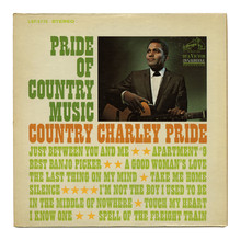 Charley Pride – <cite>Pride Of Country Music </cite>album art