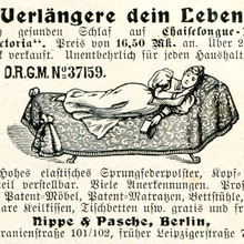 “Verlängere dein Leben” ad by Nippe &amp; Pasche, Berlin