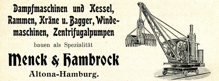 Menck & Hambrock ad (1906)