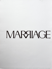 “Marriage” poster