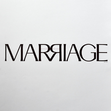 “Marriage” poster