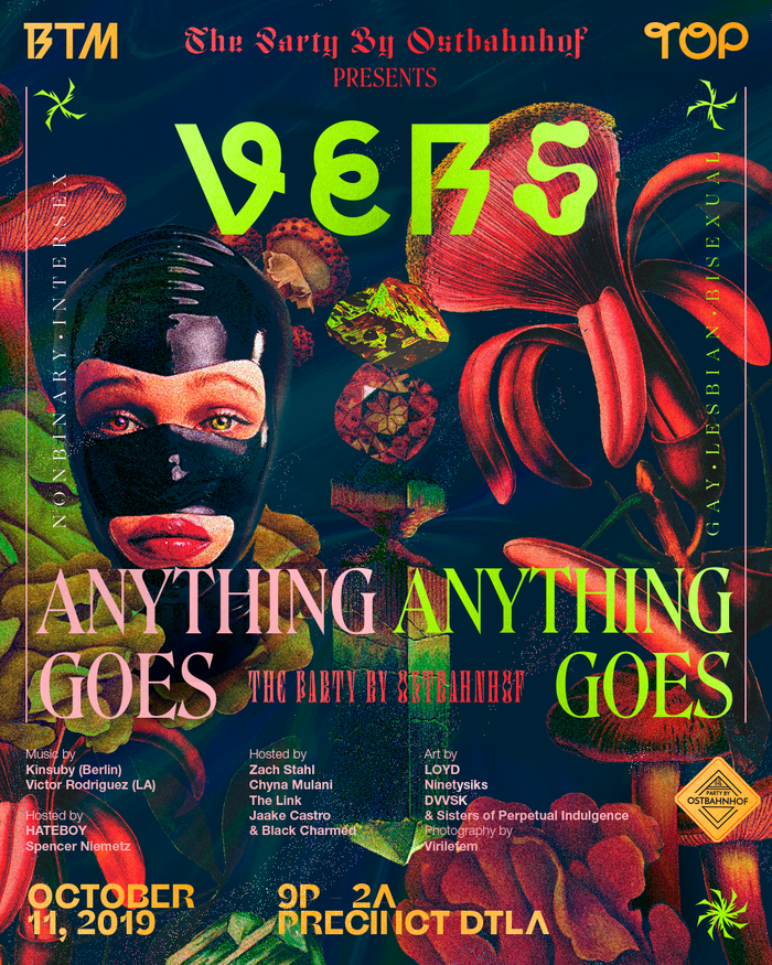 The Party by Ostbahnhof presents VERS: Anything Goes, October 2019 1