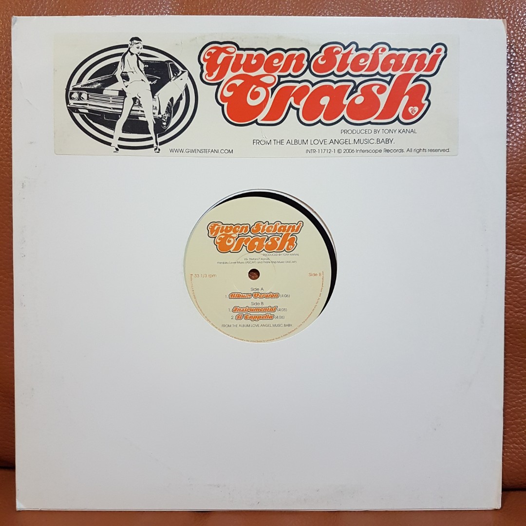 “Crash” Gwen Stefani Fonts In Use