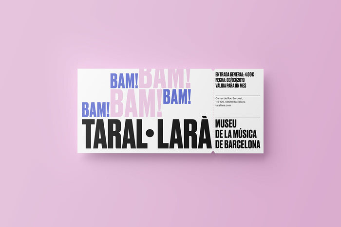 Taral·larà: Museu de la Música de Barcelona (fictional redesign) 10