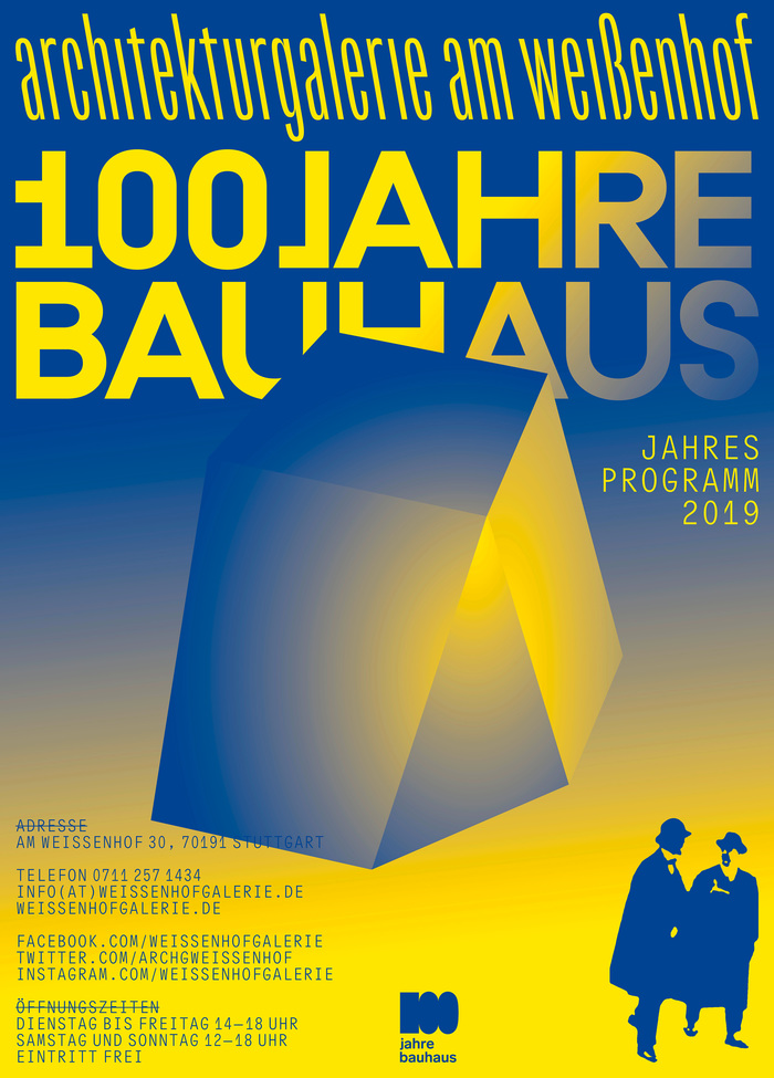 Architekturgalerie am Weißenhof, Bauhaus Year 2019 1