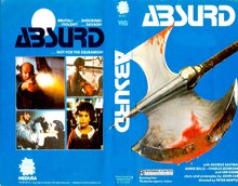 <cite>Absurd</cite> VHS cover