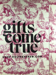 “Gifts come true”, Holt Renfrew campaign