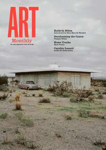 <cite>Art Monthly</cite> magazine, UK