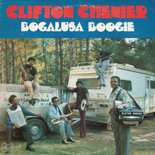 Clifton Chenier – <cite>Bogalusa Boogie</cite> album art