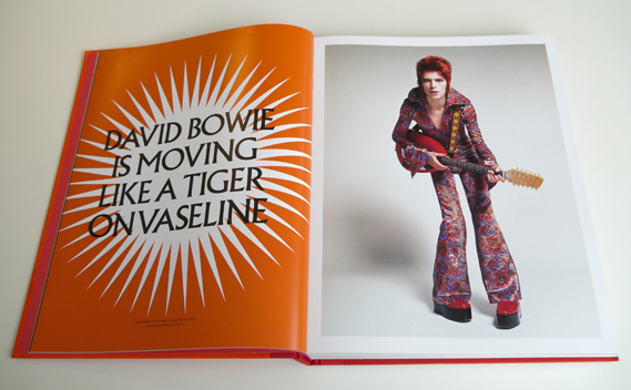 David Bowie is the Subject - Fonts In Use