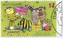 German Janosch stamps