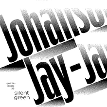Jay-Jay Johanson, Berlin tour posters