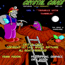 <cite>Crystal Caves</cite> <cite>Crystal Caves</cite>