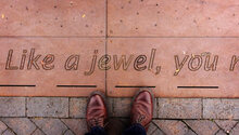 Poem at Golden Square, Birmingham