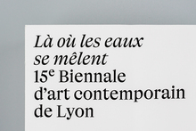 Lyon Contemporary Art Biennale catalog