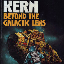 <cite>Seetee Alert!</cite> (1974), <cite>Beyond the Galactic Lens</cite> (1975), <cite>The Galactiad</cite> (1983) by Gregory Kern (DAW)